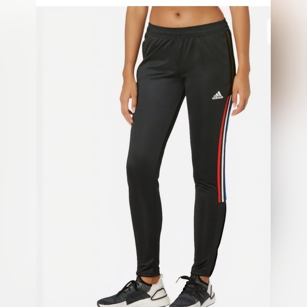 Women's Black Tiro Adidas Joggers With Tapered Legs